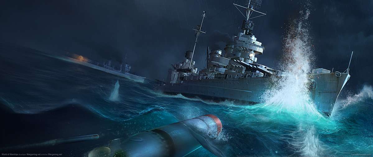 World of Warships ultrawide Hintergrundbild 12