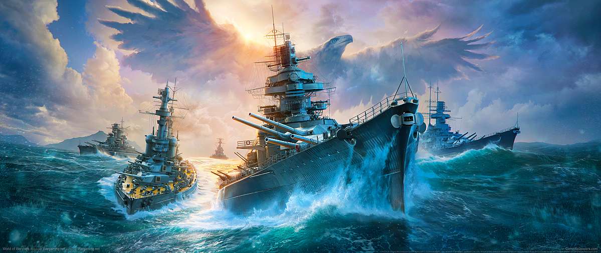 World of Warships ultrawide Hintergrundbild 18