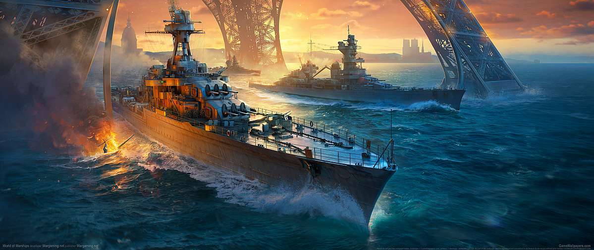 World of Warships ultrawide Hintergrundbild 20
