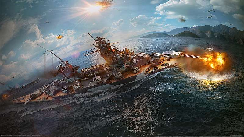 World of Warships Hintergrundbild